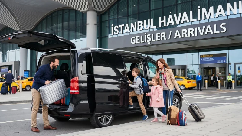 Ailelerin tercih ettiği İstanbul Havalimanı VIP transfer hizmeti